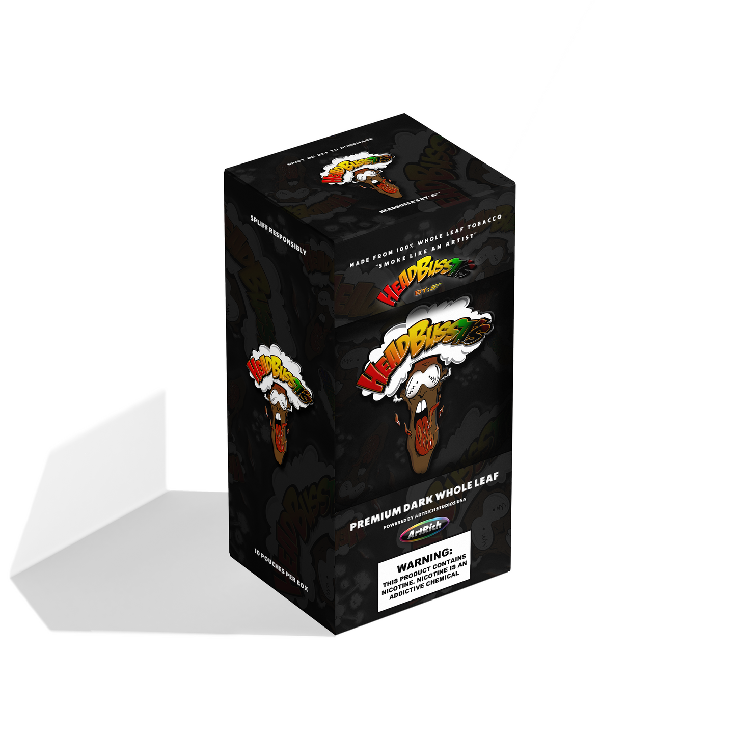 HeadBussa's By: 5MIL - Dark Crushed Grabba